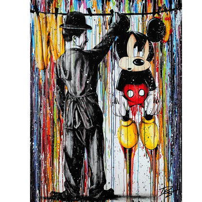 Actor Mouse - Full Round Drill Diamond Painting 30*40CM