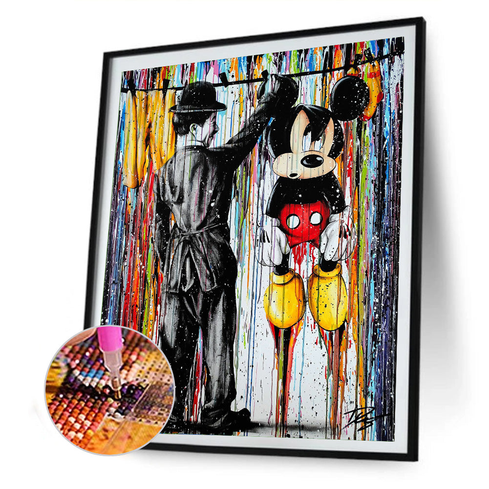 Actor Mouse - Full Round Drill Diamond Painting 30*40CM