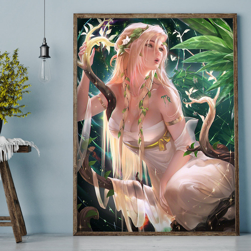 Fairy - Full Round Drill Diamond Painting 30*40CM