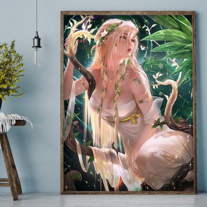 Fairy - Full Round Drill Diamond Painting 30*40CM