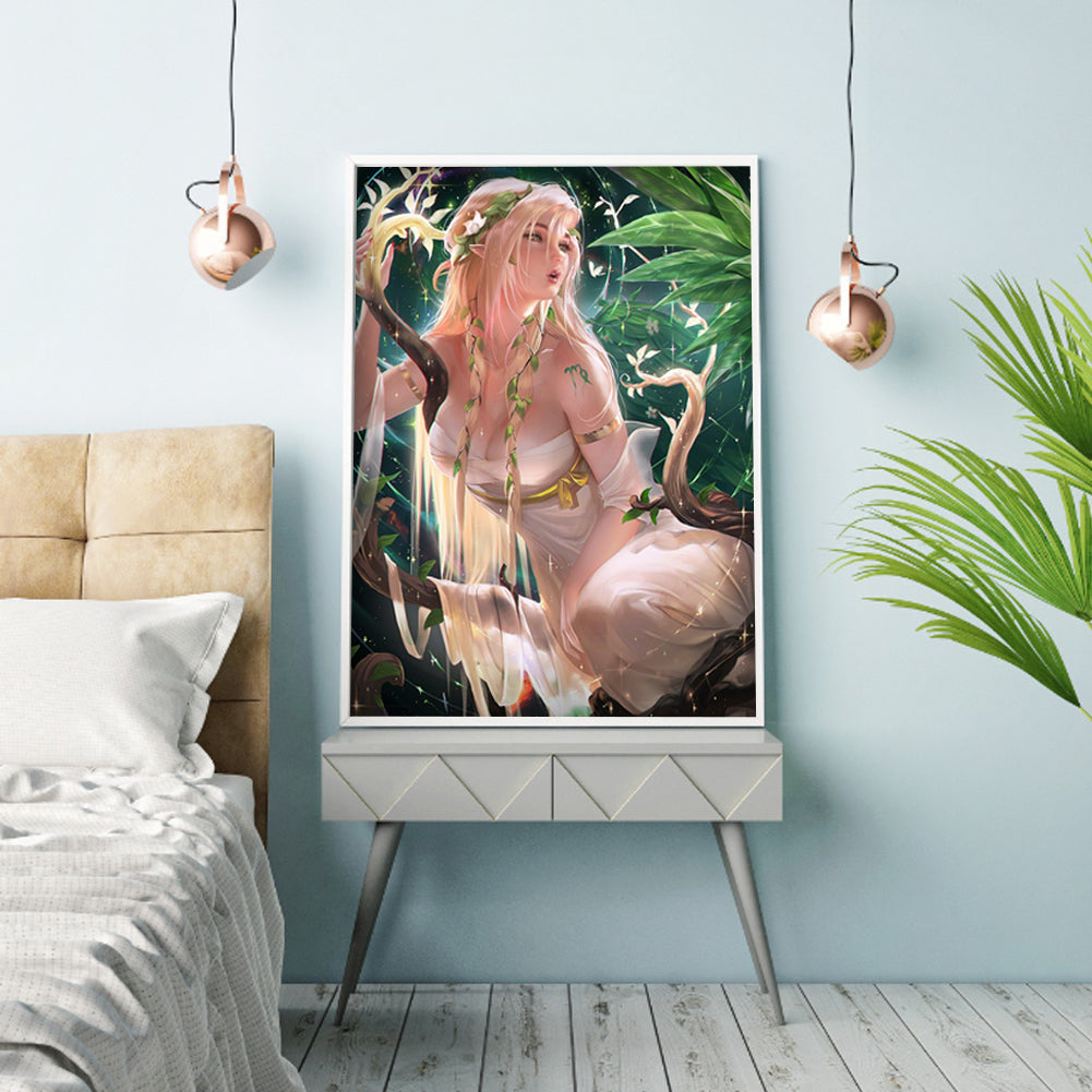Fairy - Full Round Drill Diamond Painting 30*40CM