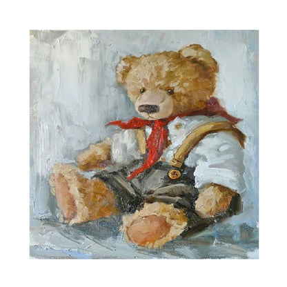 Bear - Full Round Drill Diamond Painting 30*30CM