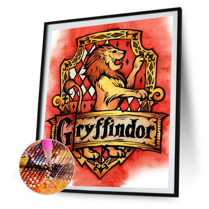 Harry Potter Badge - Full Square Drill Diamond Painting 30*40CM