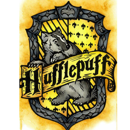 Harry Potter Badge - Full Square Drill Diamond Painting 30*40CM