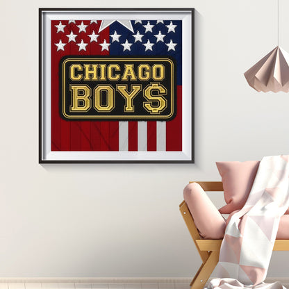 Abstract - Full Round Drill Diamond Painting 30*30CM