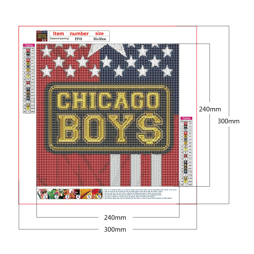 Abstract - Full Round Drill Diamond Painting 30*30CM