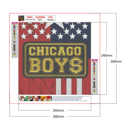 Abstract - Full Round Drill Diamond Painting 30*30CM