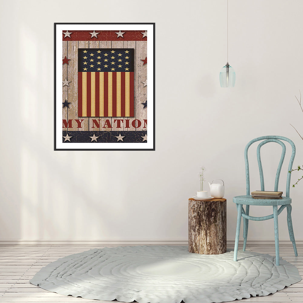 Abstract - Full Round Drill Diamond Painting 30*40CM