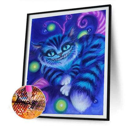 Cheshire Cat - Full Round Drill Diamond Painting 30*40CM