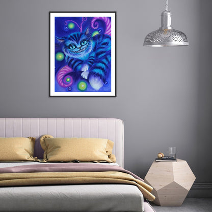 Cheshire Cat - Full Round Drill Diamond Painting 30*40CM