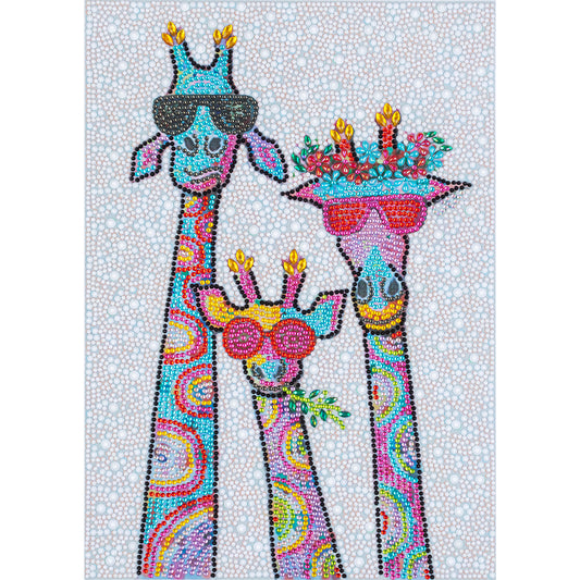 Giraffe - Special Shaped Drill Diamond Painting 30*40CM