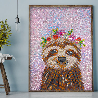 Sloth - Special Shaped Drill Diamond Painting 30*40CM