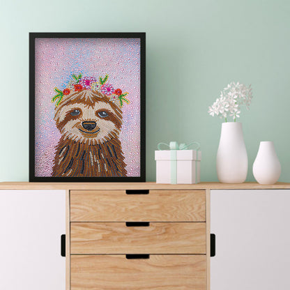 Sloth - Special Shaped Drill Diamond Painting 30*40CM