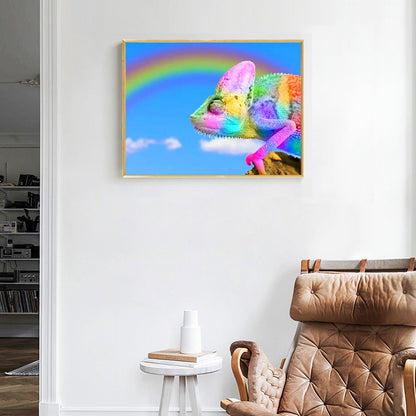 Colorful Animal - Full Round Drill Diamond Painting 40*30CM