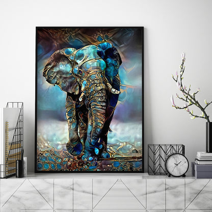 Elehpant - Full Round Drill Diamond Painting 30*40CM