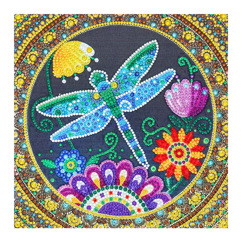 Dragonfly - Special Shaped Drill Diamond Painting 30*30CM