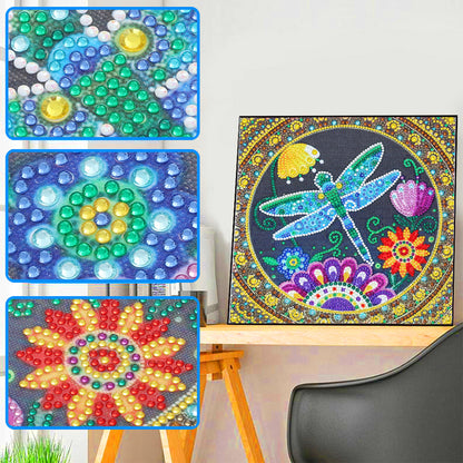 Dragonfly - Special Shaped Drill Diamond Painting 30*30CM