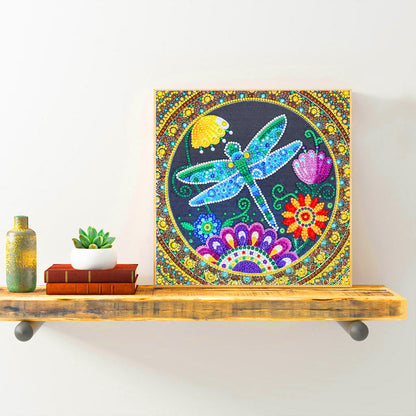 Dragonfly - Special Shaped Drill Diamond Painting 30*30CM