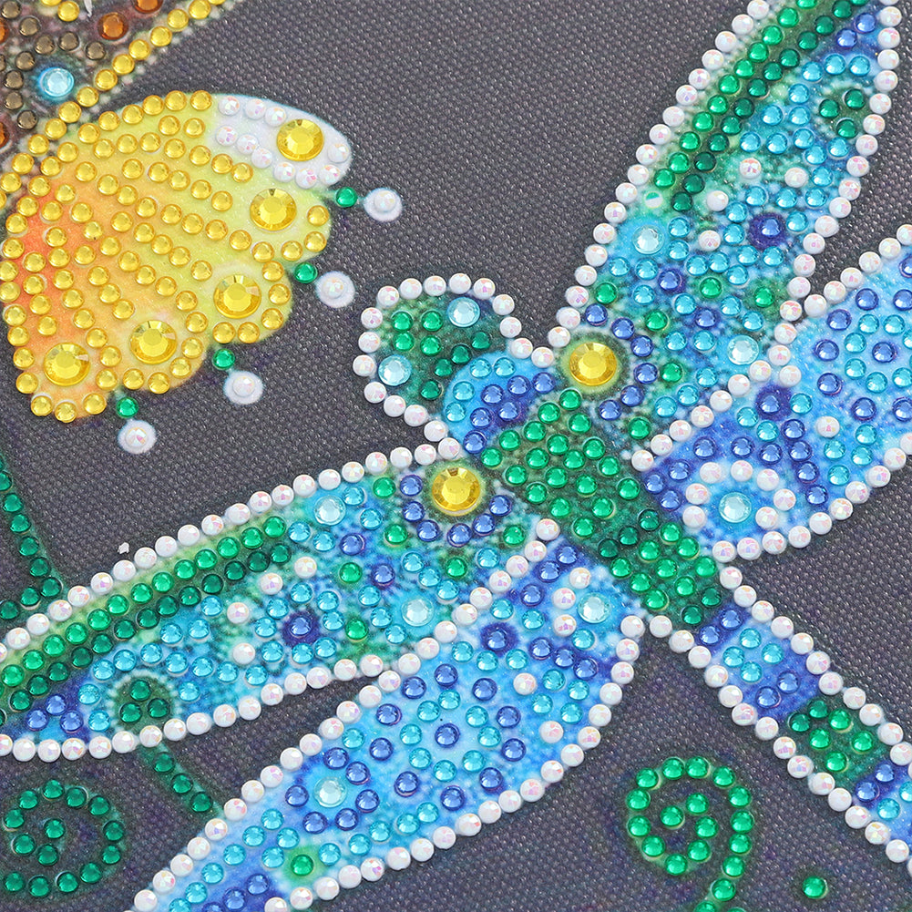 Dragonfly - Special Shaped Drill Diamond Painting 30*30CM