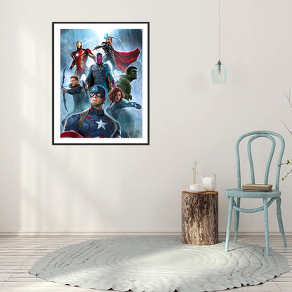 Avenger - Full Round Drill Diamond Painting 30*40CM