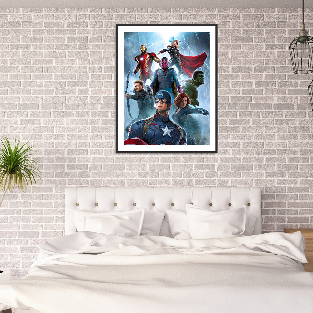 Avenger - Full Round Drill Diamond Painting 30*40CM