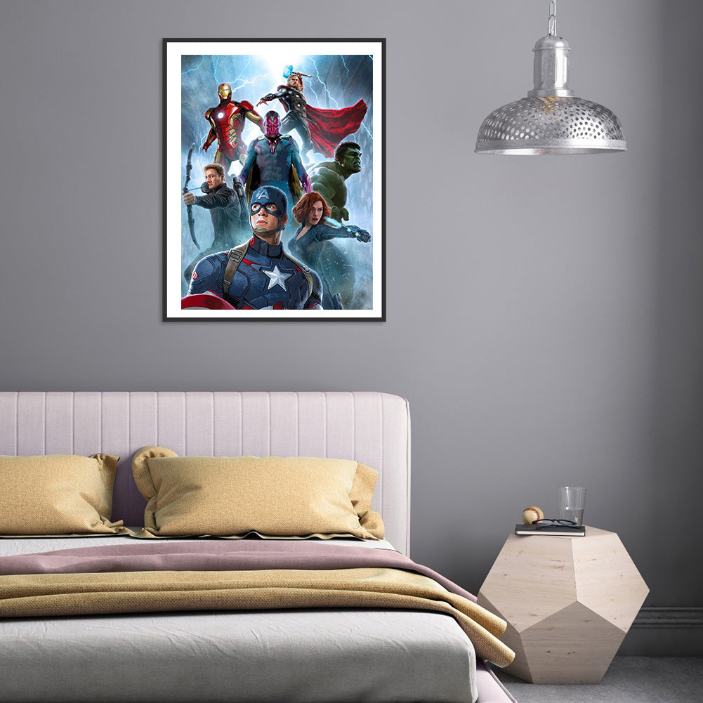 Avenger - Full Round Drill Diamond Painting 30*40CM