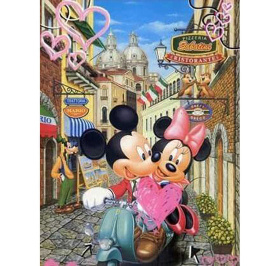 Cartoon Mouse - Full Round Drill Diamond Painting 30*40CM