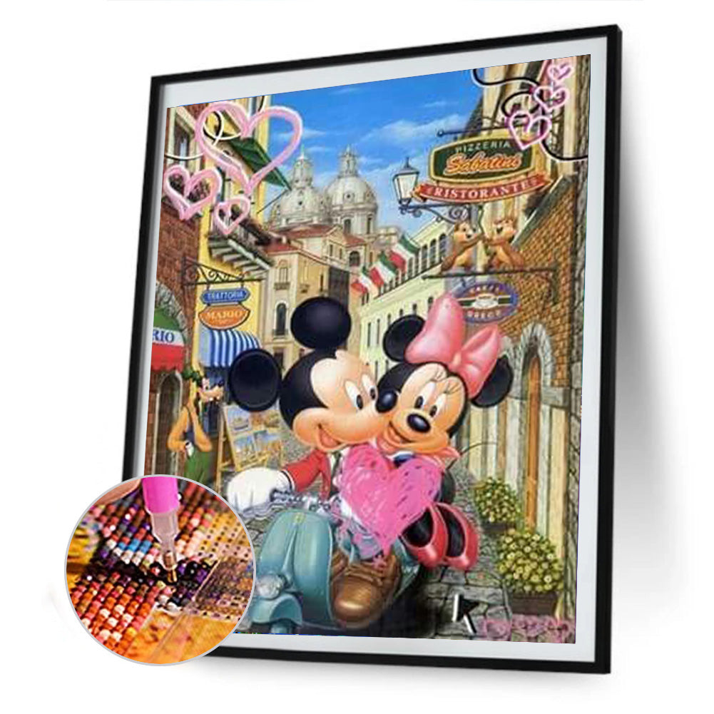 Cartoon Mouse - Full Round Drill Diamond Painting 30*40CM