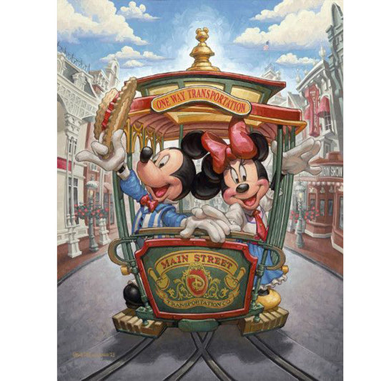 Cartoon Mouse - Full Round Drill Diamond Painting 30*40CM