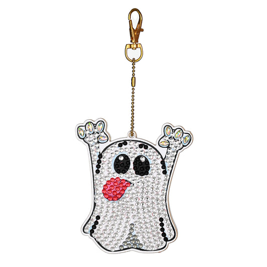 DIY Full Special-shaped Drill Diamond Painting Keychain Jewelry Bag Pendant