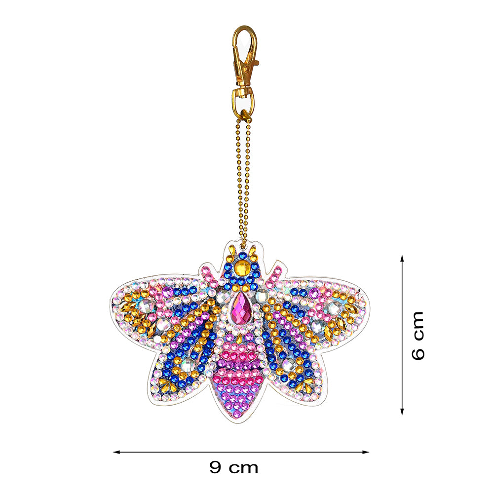 DIY Full Special-shaped Drill Diamond Painting Keychain Jewelry Bag Pendant