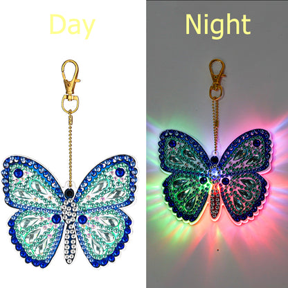 DIY Full Special-shaped Drill Diamond Painting Keychain Jewelry Bag Pendant