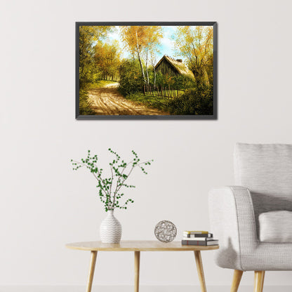 Landscape - Full Round Drill Diamond Painting 60*40CM