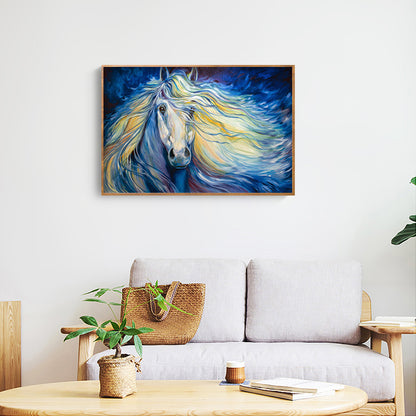 Flowing Horse - Full Round Drill Diamond Painting 40*30CM