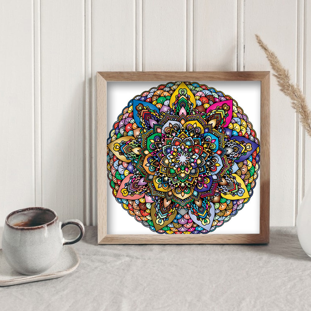 Datura - Full Round Drill Diamond Painting 30*30CM