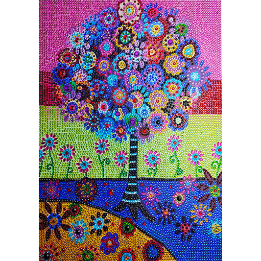 Trees - Special Shaped Drill Diamond Painting 30*40CM