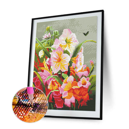 Flower Bunch - Full Square Drill Diamond Painting 30*40CM