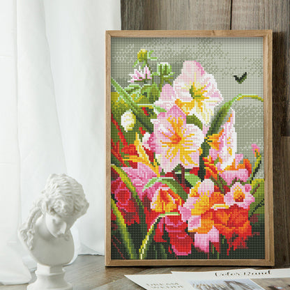 Flower Bunch - Full Square Drill Diamond Painting 30*40CM