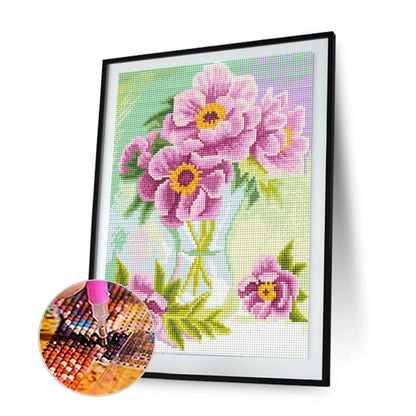 Flower Bunch - Full Square Drill Diamond Painting 30*40CM