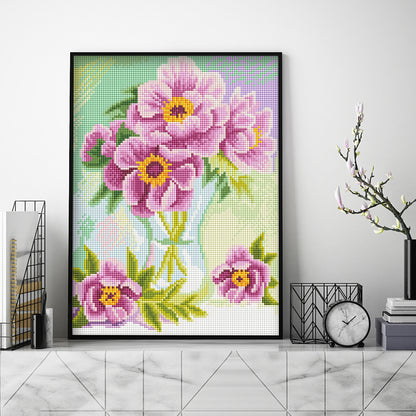 Flower Bunch - Full Square Drill Diamond Painting 30*40CM