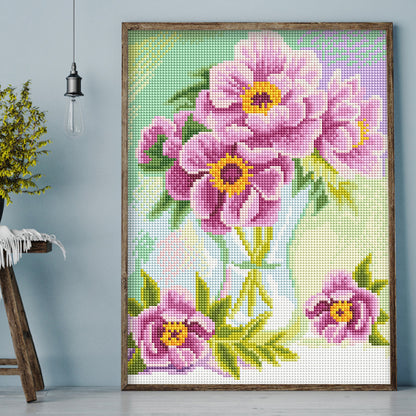 Flower Bunch - Full Square Drill Diamond Painting 30*40CM