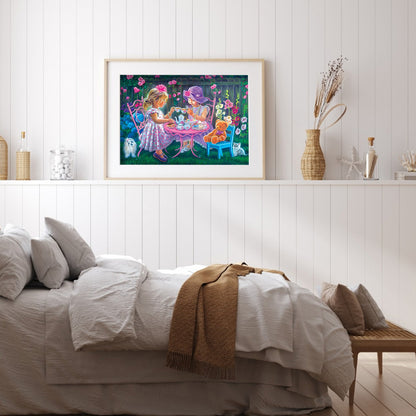 Sisters - Full Round Drill Diamond Painting 50*40CM