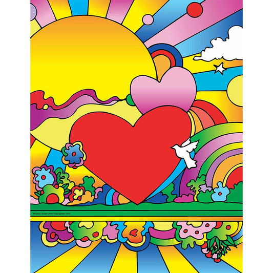 Heart - Full Round Drill Diamond Painting 30*40CM