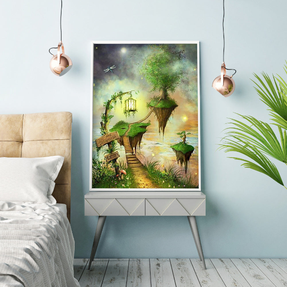 Forest Park - Full Round Drill Diamond Painting 30*40CM