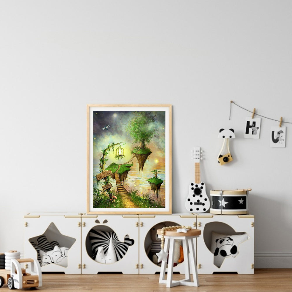 Forest Park - Full Round Drill Diamond Painting 30*40CM