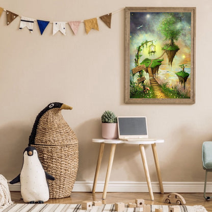 Forest Park - Full Round Drill Diamond Painting 30*40CM