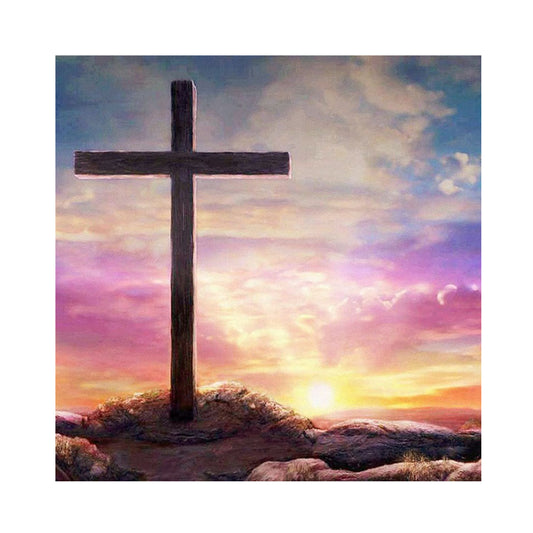 Color Cross - Full Round Drill Diamond Painting 30*30CM