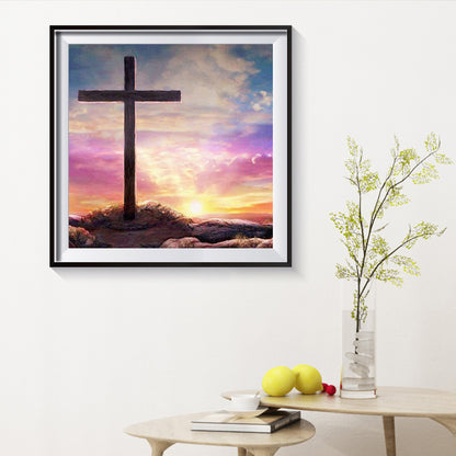 Color Cross - Full Round Drill Diamond Painting 30*30CM