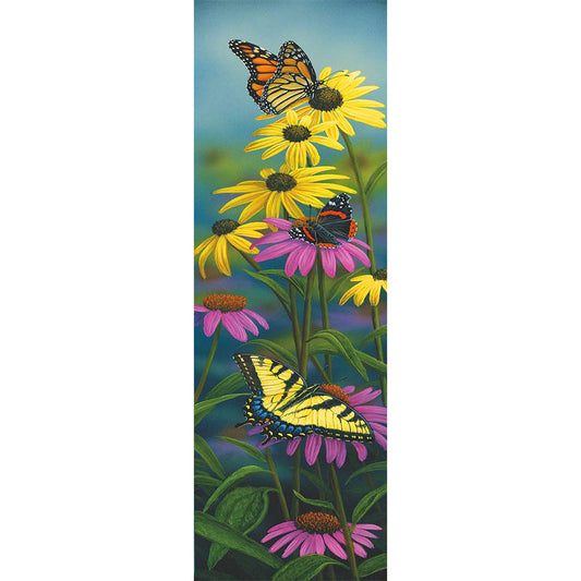 Butterfly Flower - Full Round Drill Diamond Painting 30*90CM