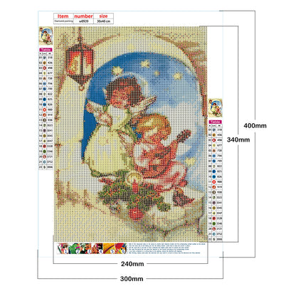 Child - Full Round Drill Diamond Painting 30*40CM